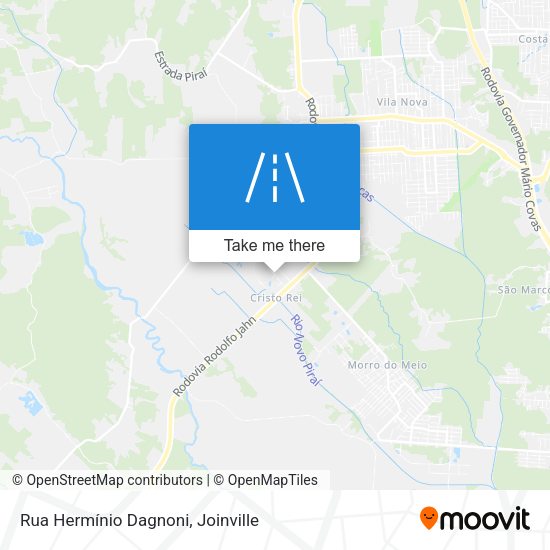 Rua Hermínio Dagnoni map