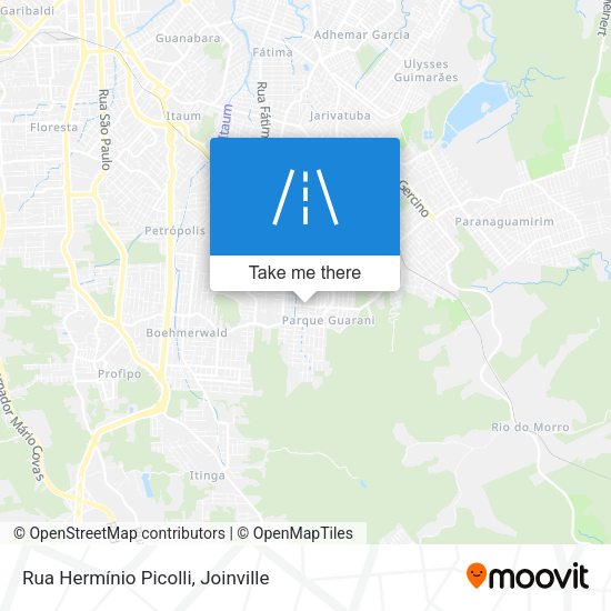 Rua Hermínio Picolli map