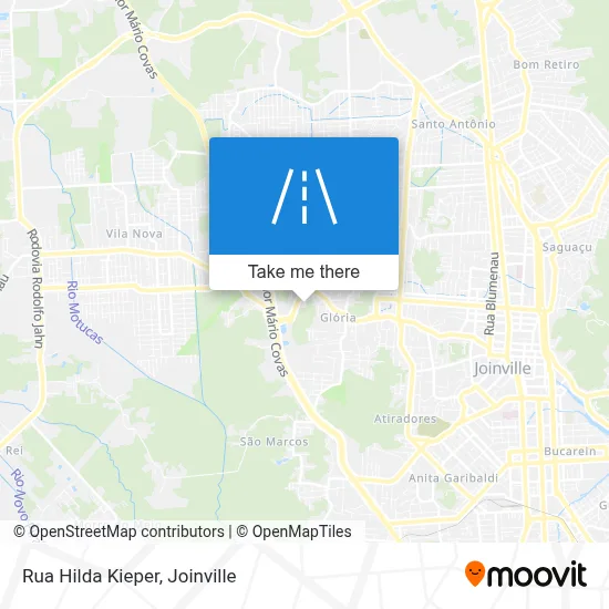 Rua Hilda Kieper map