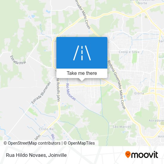 Rua Hildo Novaes map