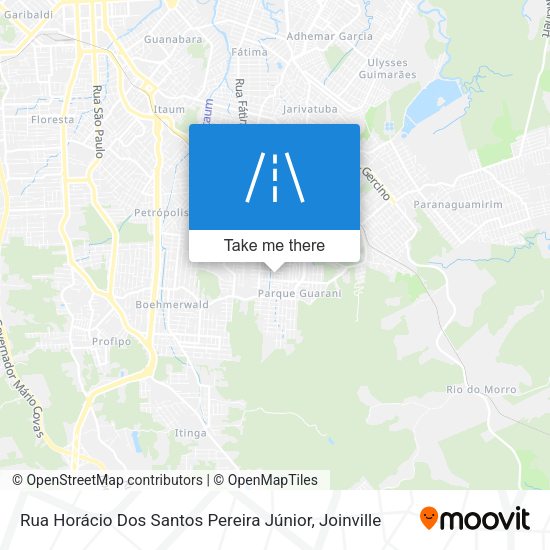 Rua Horácio Dos Santos Pereira Júnior map