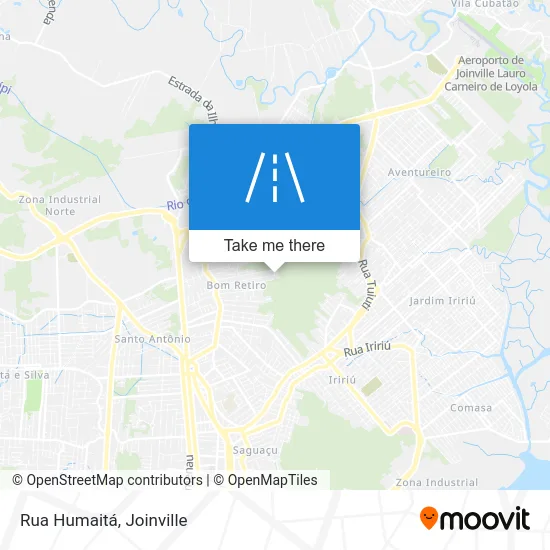 Rua Humaitá map