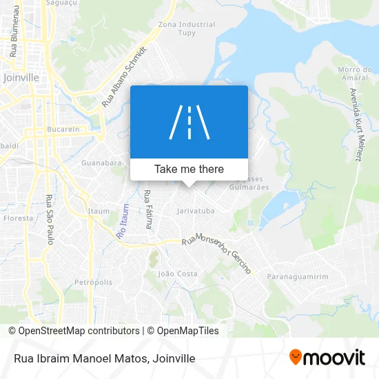 Rua Ibraim Manoel Matos map