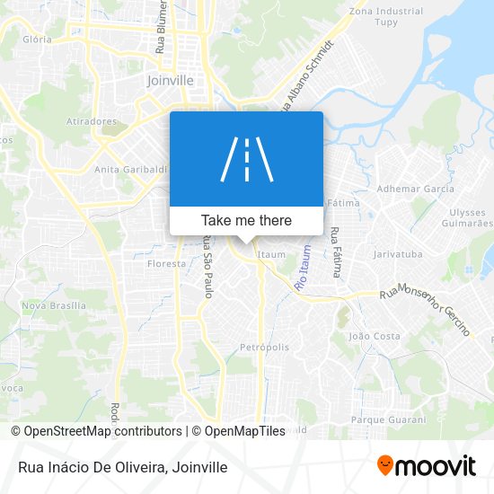 Rua Inácio De Oliveira map
