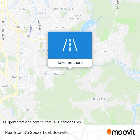 Rua Irton De Souza Leal map