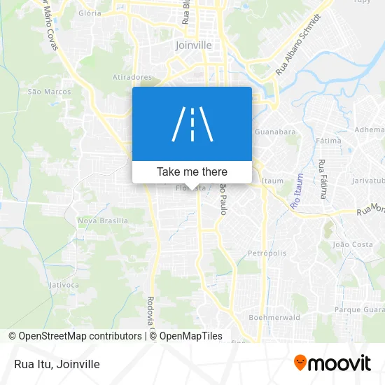 Rua Itu map