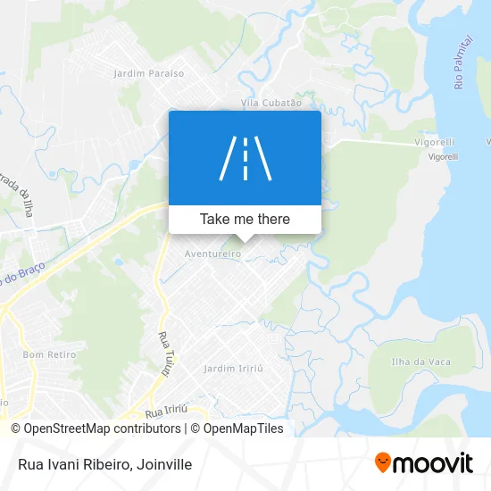 Rua Ivani Ribeiro map