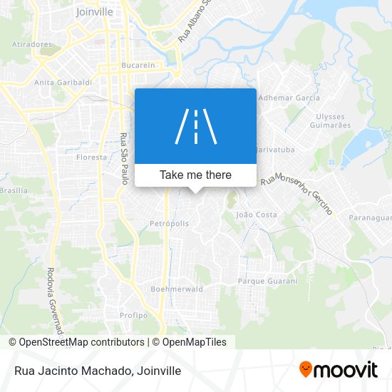 Rua Jacinto Machado map