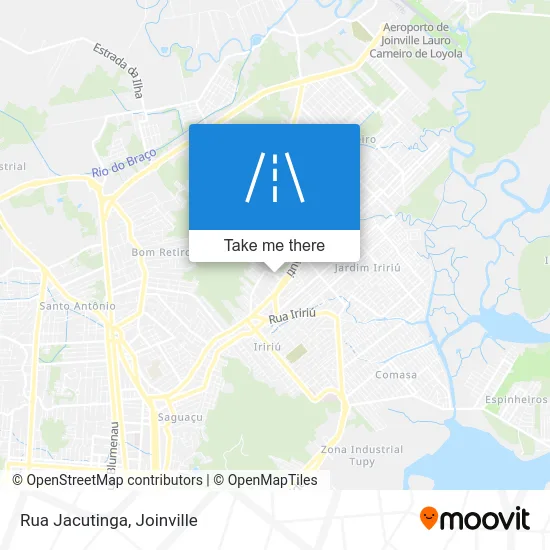 Rua Jacutinga map