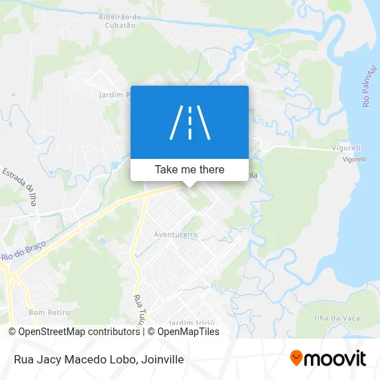 Rua Jacy Macedo Lobo map