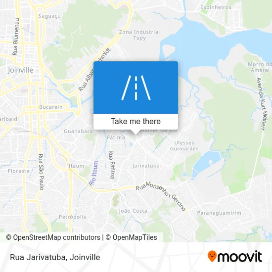 Rua Jarivatuba map
