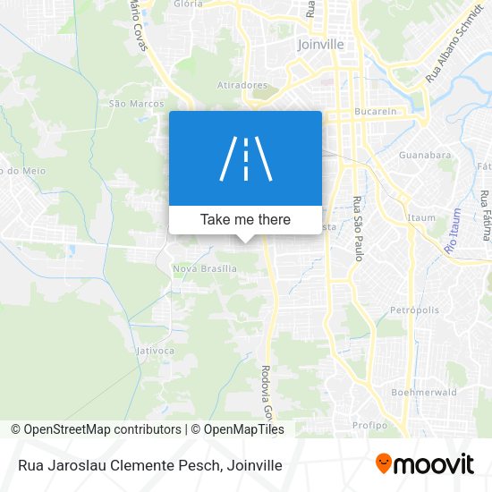 Rua Jaroslau Clemente Pesch map