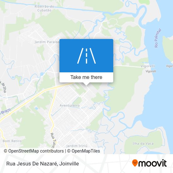 Rua Jesus De Nazaré map