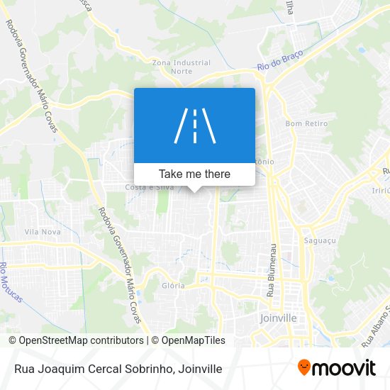 Rua Joaquim Cercal Sobrinho map