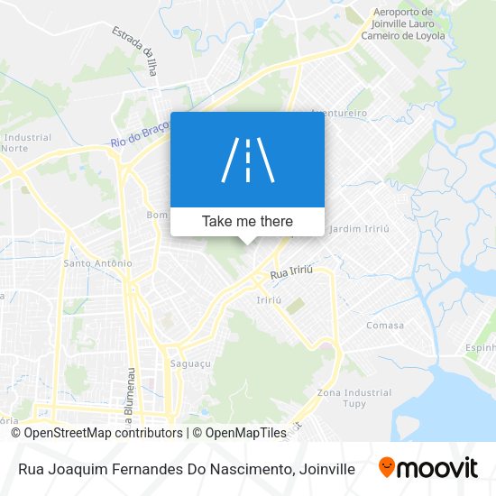 Rua Joaquim Fernandes Do Nascimento map