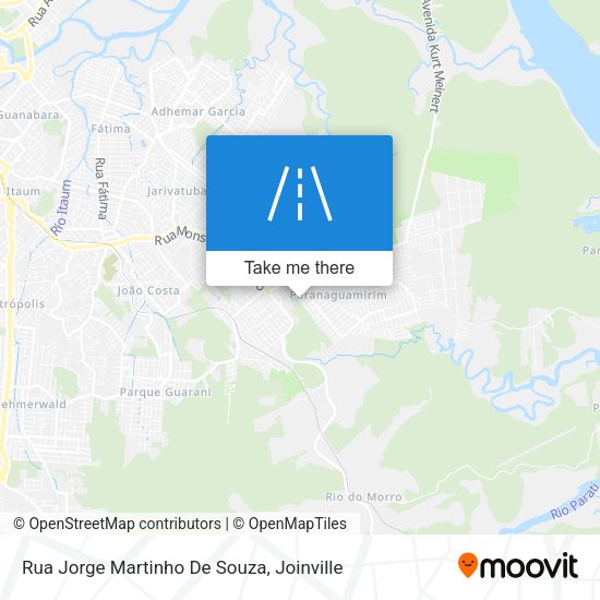 Rua Jorge Martinho De Souza map