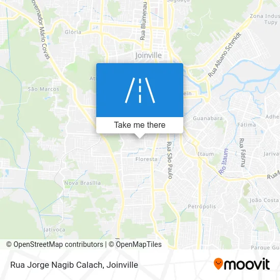 Rua Jorge Nagib Calach map