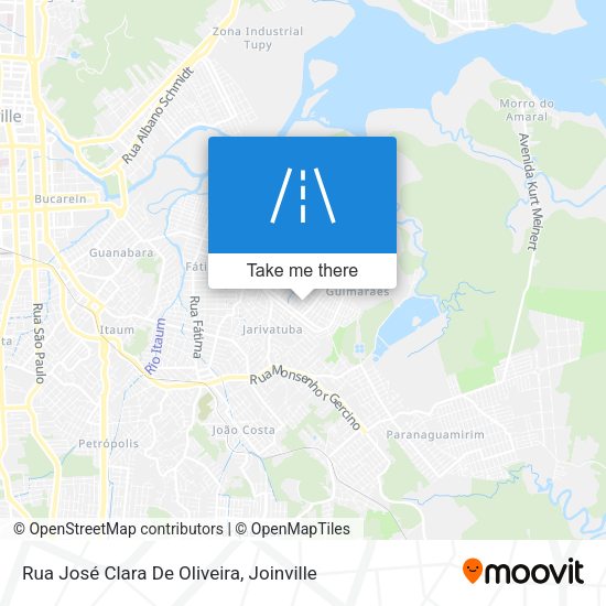 Rua José Clara De Oliveira map