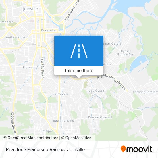 Rua José Francisco Ramos map