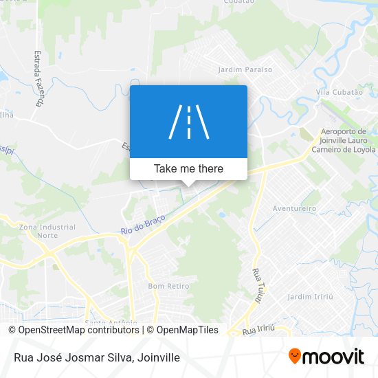 Rua José Josmar Silva map