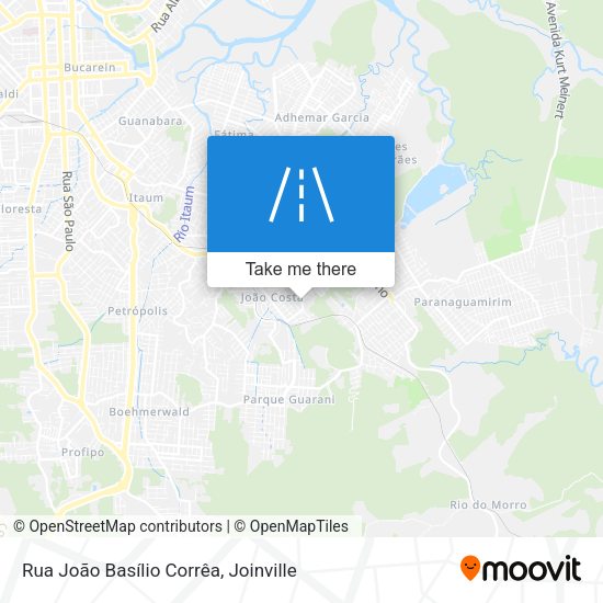 Rua João Basílio Corrêa map