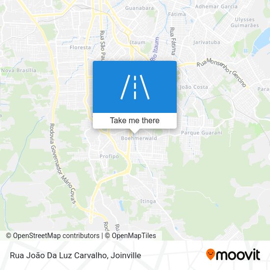Rua João Da Luz Carvalho map