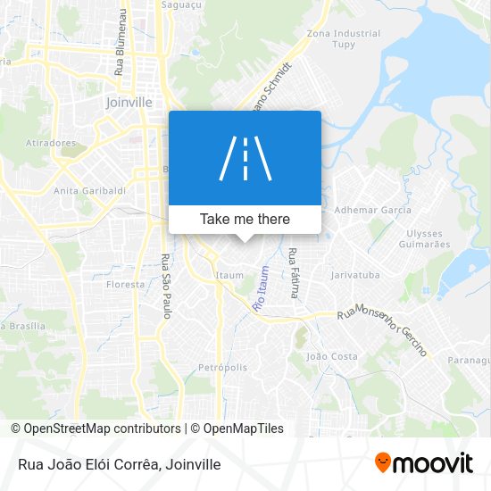 Rua João Elói Corrêa map