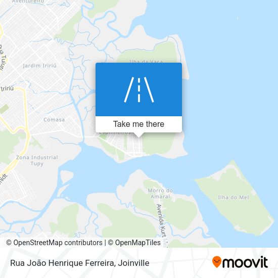 Rua João Henrique Ferreira map