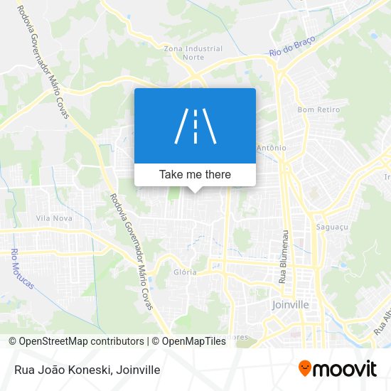 Rua João Koneski map