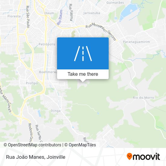 Rua João Manes map