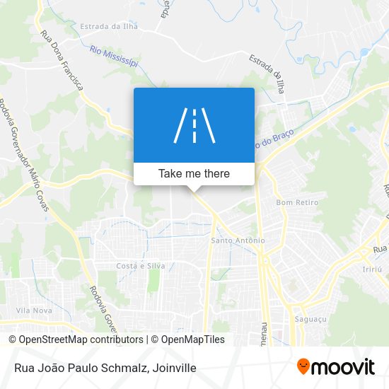 Rua João Paulo Schmalz map