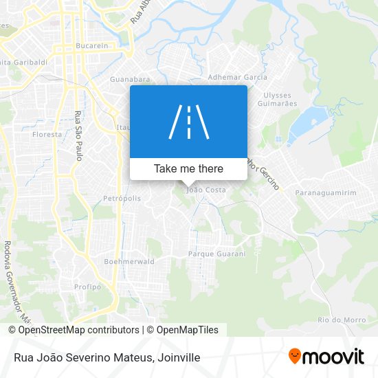 Rua João Severino Mateus map