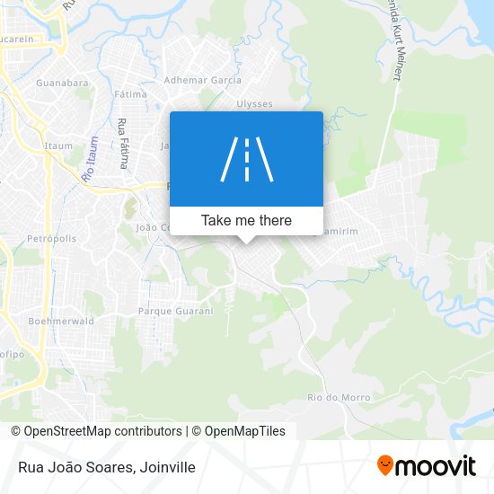 Rua João Soares map