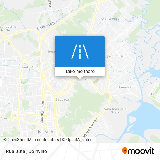 Rua Jutaí map