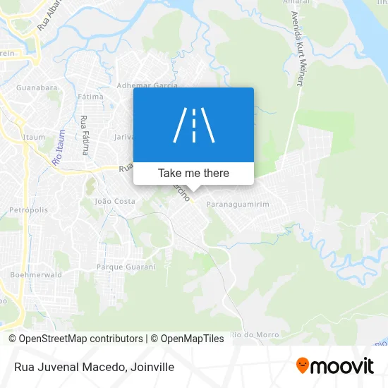 Rua Juvenal Macedo map