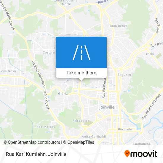 Rua Karl Kumlehn map
