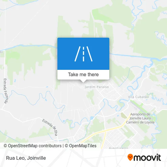 Rua Leo map