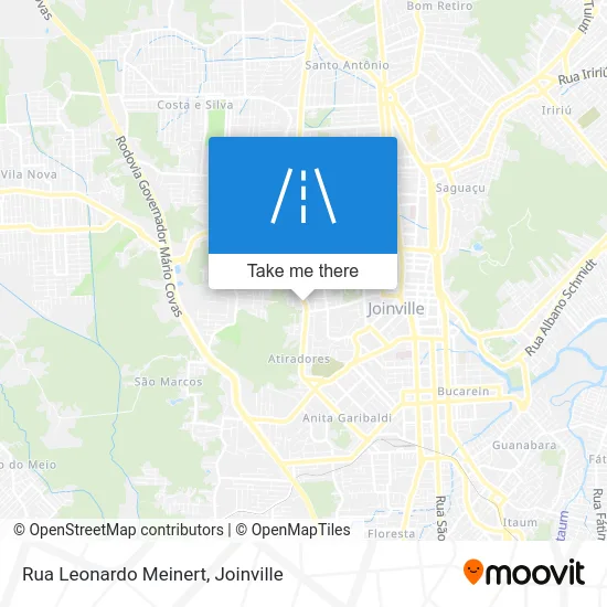 Rua Leonardo Meinert map