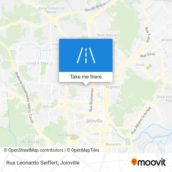 Rua Leonardo Seiffert map