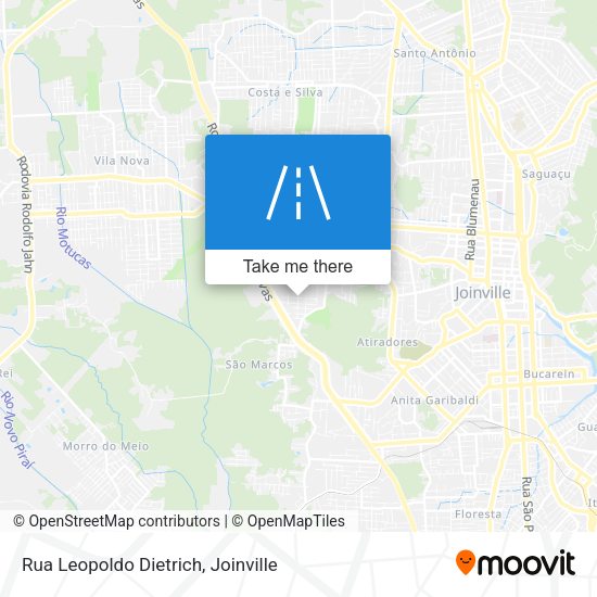 Rua Leopoldo Dietrich map