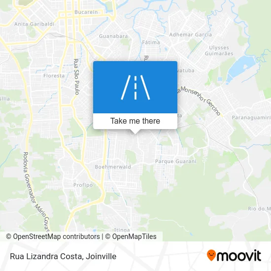 Rua Lizandra Costa map