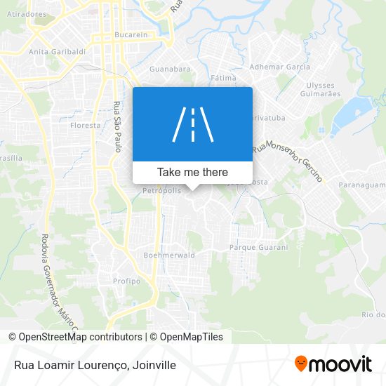 Rua Loamir Lourenço map