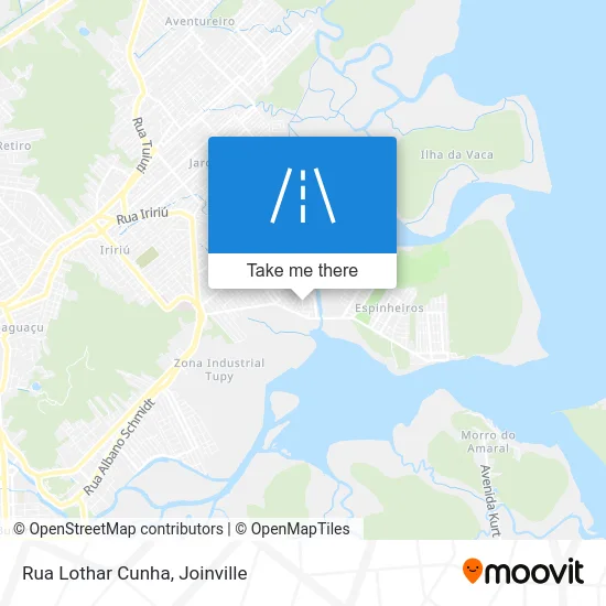 Rua Lothar Cunha map
