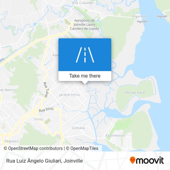 Rua Luiz Ângelo Giuliari map