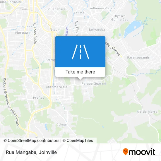 Rua Mangaba map