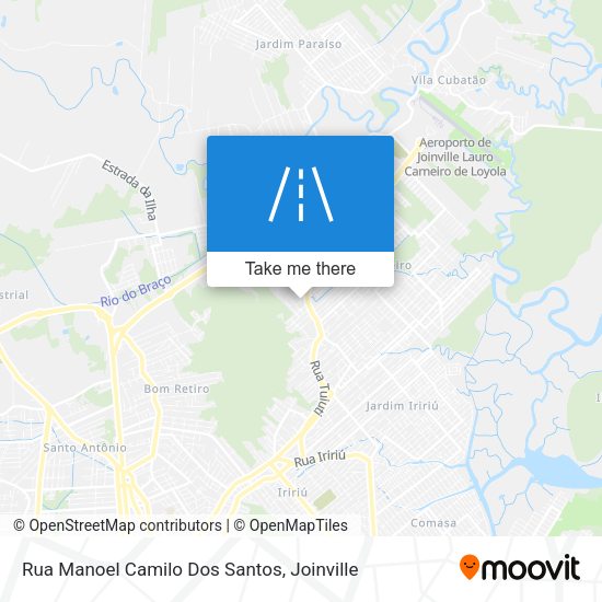Rua Manoel Camilo Dos Santos map