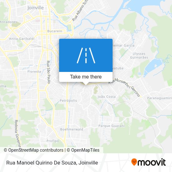 Rua Manoel Quirino De Souza map
