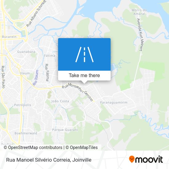 Rua Manoel Silvério Correia map