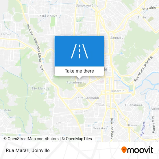 Rua Marari map