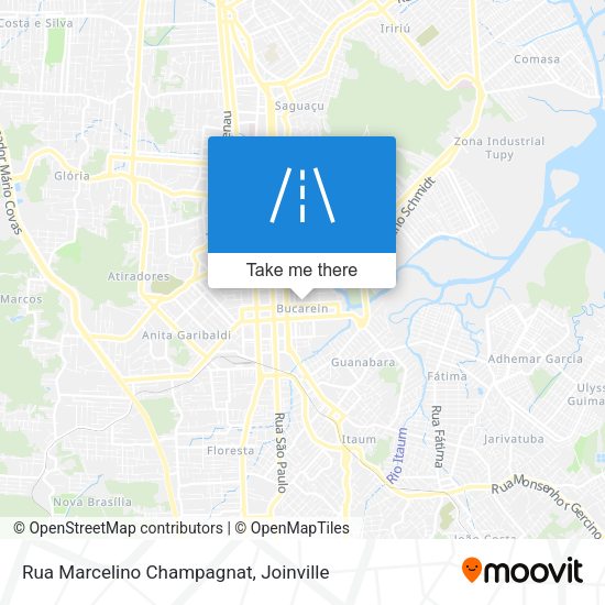 Rua Marcelino Champagnat map